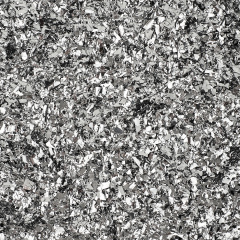 Конфетти дробленые, Серебро, Металлик, 250 гр.